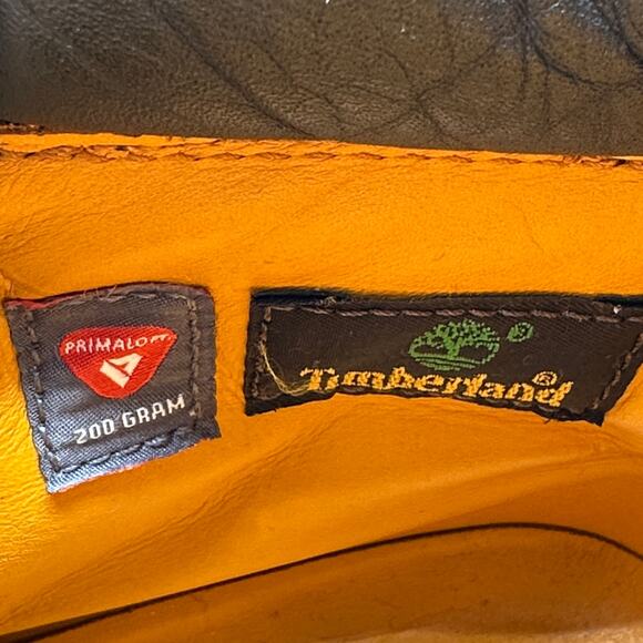 TIMBERLAND Premium 6 Inch Waterproof Leather Boots Wheat Women Sz 7.5 $180 - Picture 7 of 8